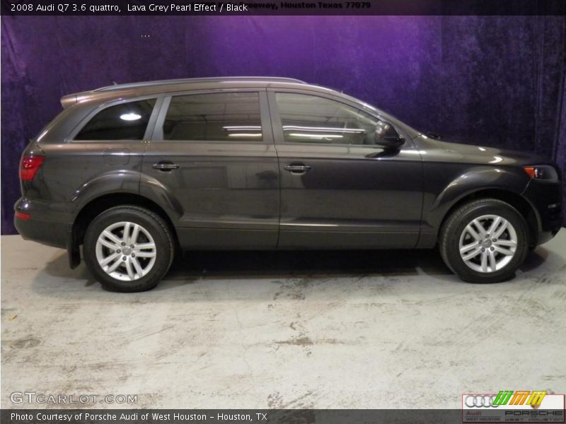 Lava Grey Pearl Effect / Black 2008 Audi Q7 3.6 quattro