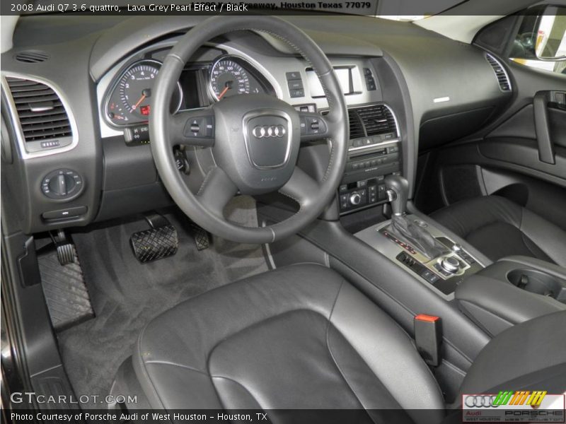 Lava Grey Pearl Effect / Black 2008 Audi Q7 3.6 quattro