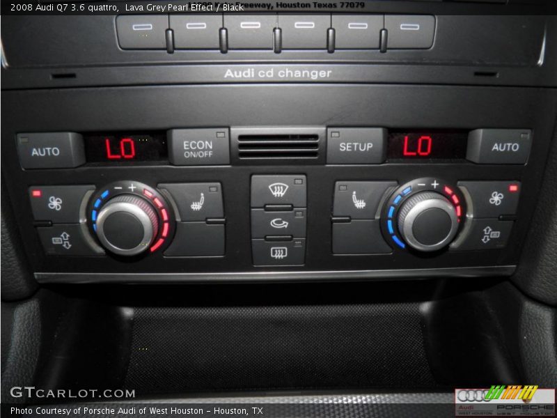 Lava Grey Pearl Effect / Black 2008 Audi Q7 3.6 quattro