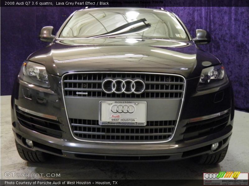 Lava Grey Pearl Effect / Black 2008 Audi Q7 3.6 quattro