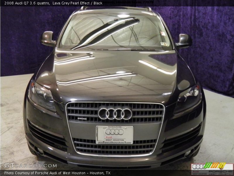 Lava Grey Pearl Effect / Black 2008 Audi Q7 3.6 quattro