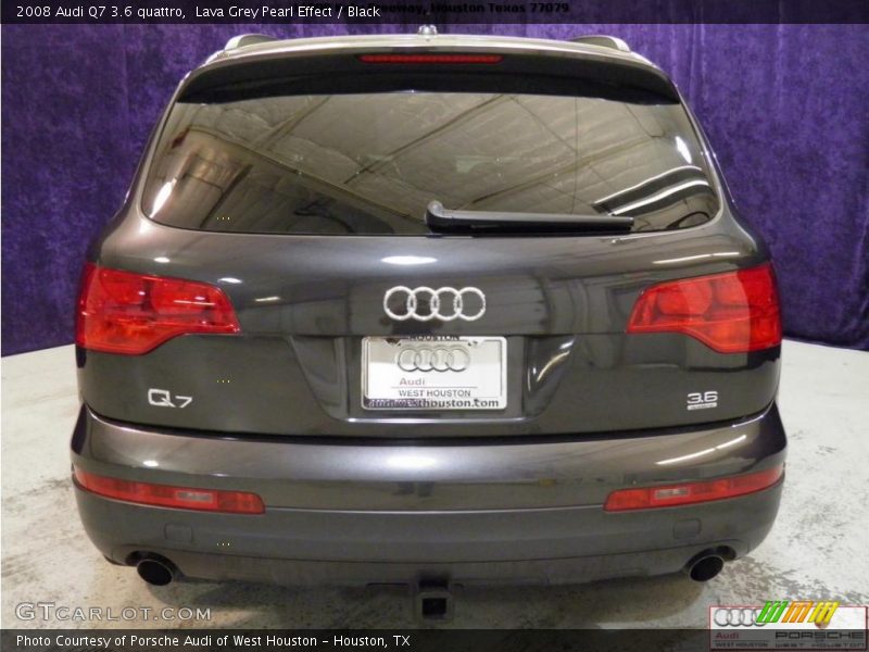 Lava Grey Pearl Effect / Black 2008 Audi Q7 3.6 quattro