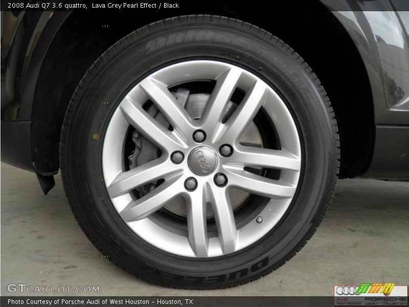 Lava Grey Pearl Effect / Black 2008 Audi Q7 3.6 quattro