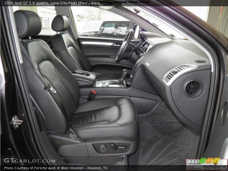 Lava Grey Pearl Effect / Black 2008 Audi Q7 3.6 quattro