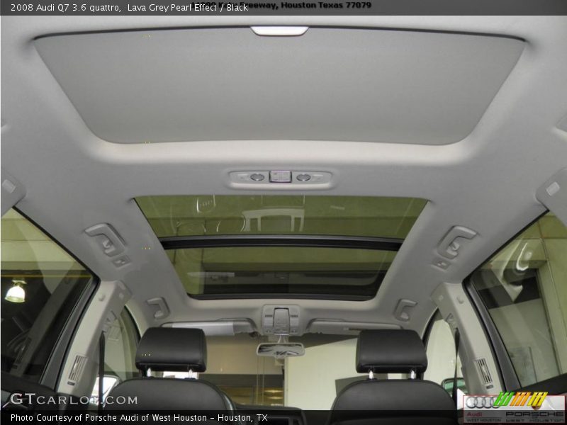 Lava Grey Pearl Effect / Black 2008 Audi Q7 3.6 quattro