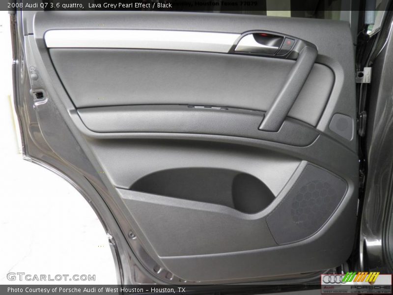 Lava Grey Pearl Effect / Black 2008 Audi Q7 3.6 quattro
