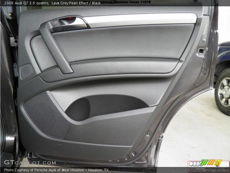 Lava Grey Pearl Effect / Black 2008 Audi Q7 3.6 quattro