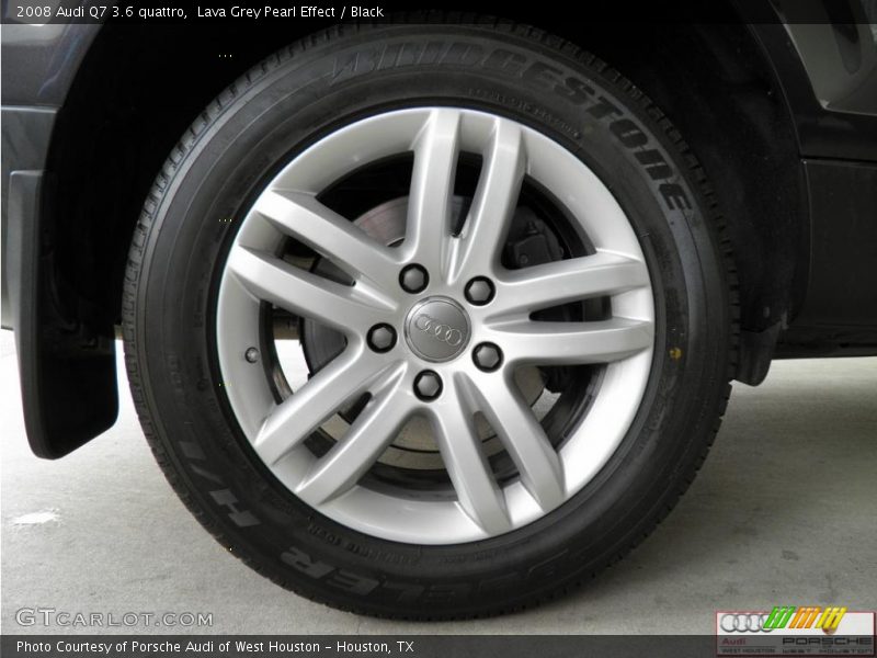 Lava Grey Pearl Effect / Black 2008 Audi Q7 3.6 quattro