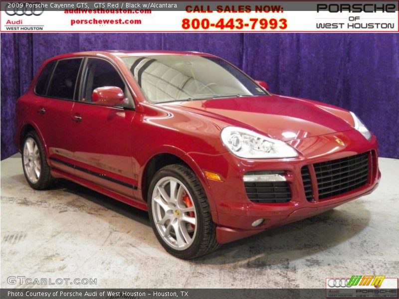 GTS Red / Black w/Alcantara 2009 Porsche Cayenne GTS