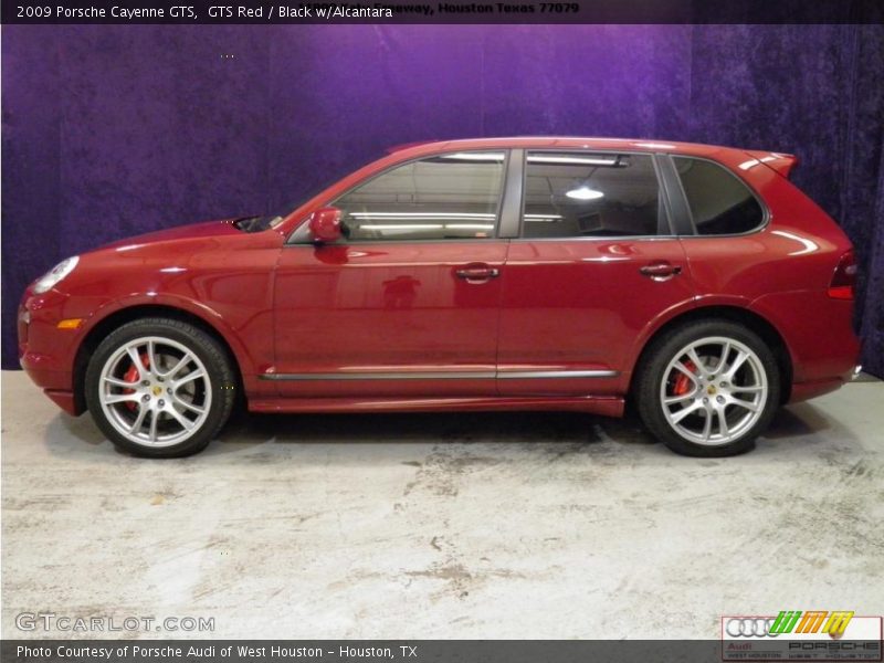 GTS Red / Black w/Alcantara 2009 Porsche Cayenne GTS