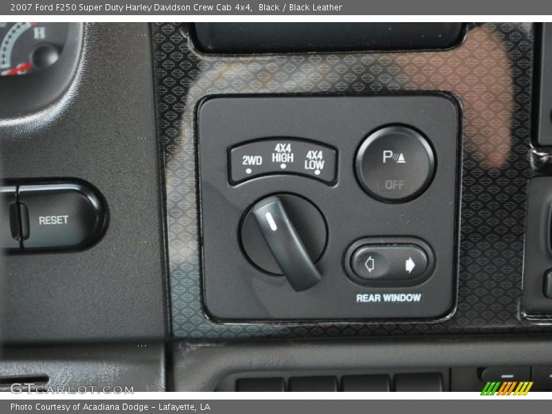 Controls of 2007 F250 Super Duty Harley Davidson Crew Cab 4x4