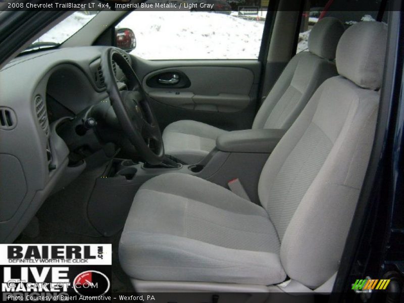 Imperial Blue Metallic / Light Gray 2008 Chevrolet TrailBlazer LT 4x4