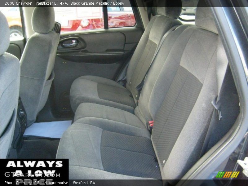 Black Granite Metallic / Ebony 2008 Chevrolet TrailBlazer LT 4x4