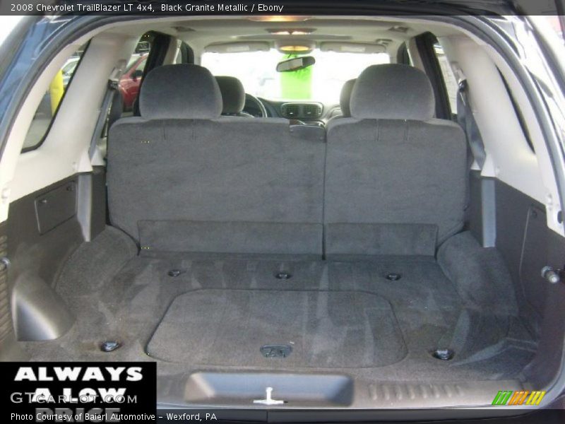 Black Granite Metallic / Ebony 2008 Chevrolet TrailBlazer LT 4x4