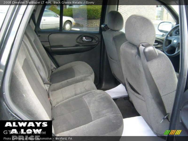 Black Granite Metallic / Ebony 2008 Chevrolet TrailBlazer LT 4x4