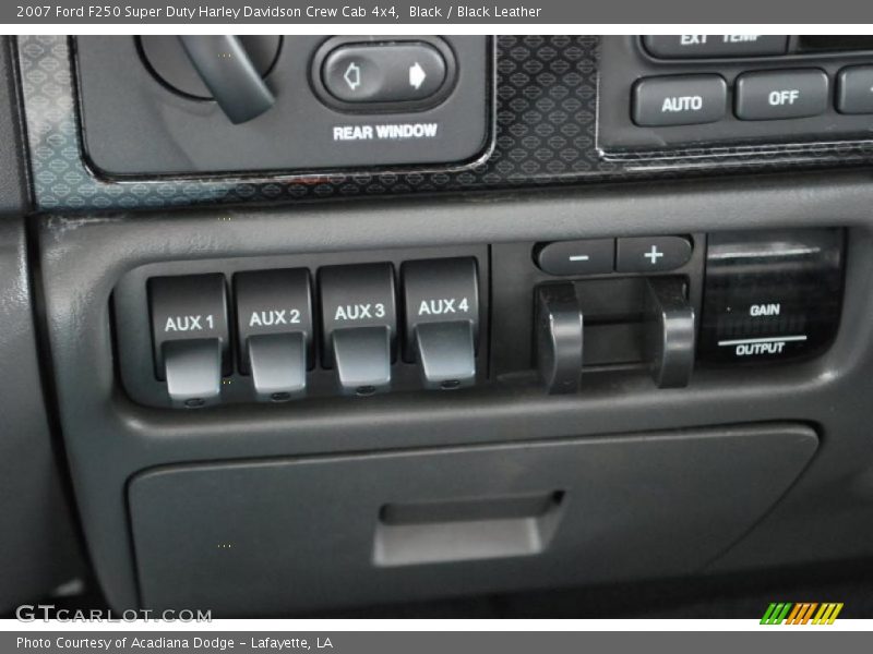 Controls of 2007 F250 Super Duty Harley Davidson Crew Cab 4x4