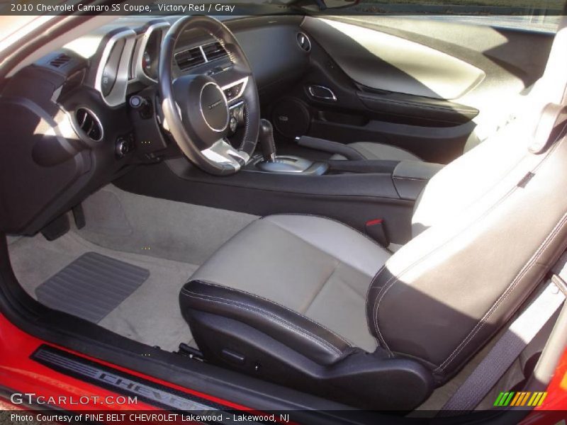  2010 Camaro SS Coupe Gray Interior