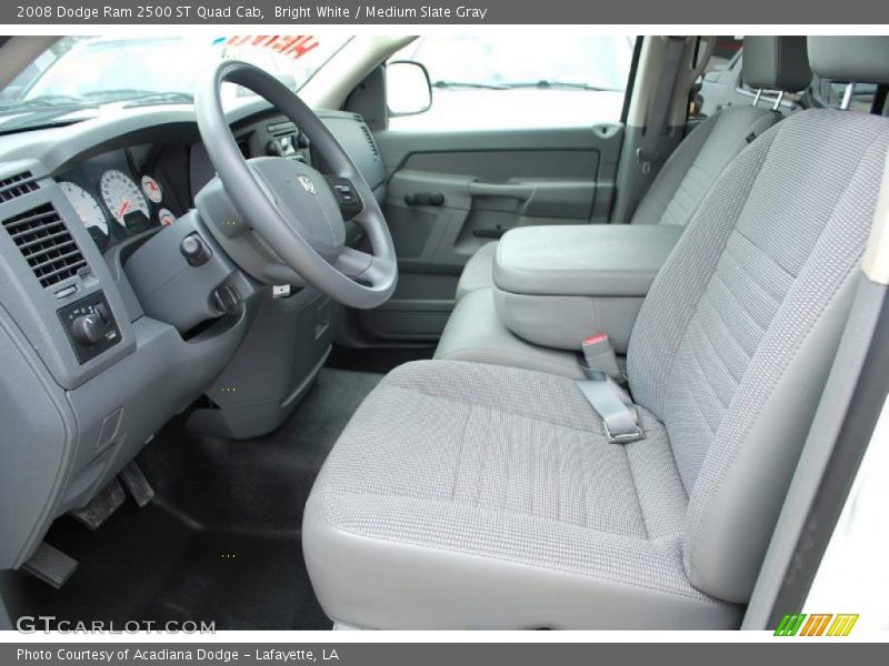  2008 Ram 2500 ST Quad Cab Medium Slate Gray Interior