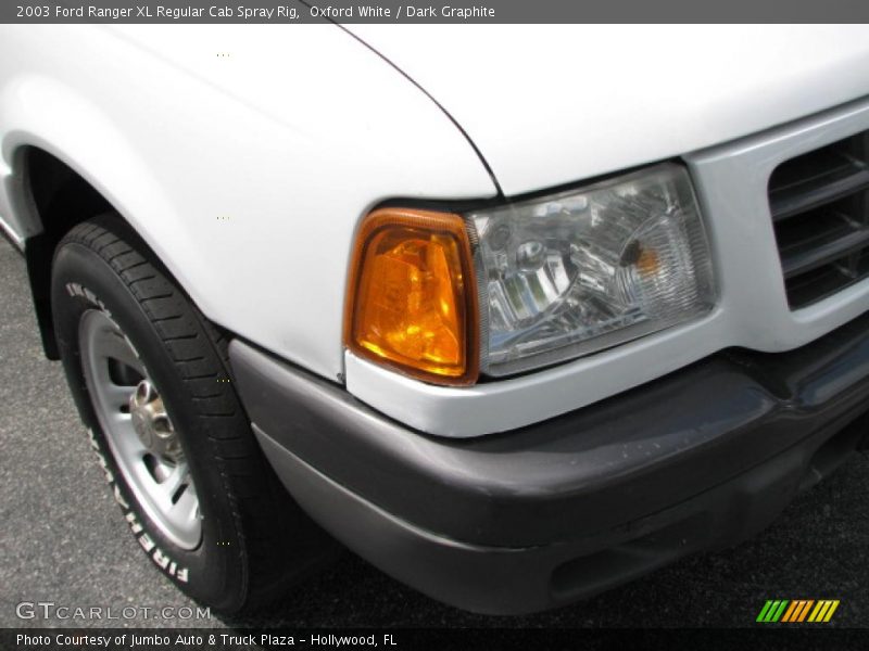 Oxford White / Dark Graphite 2003 Ford Ranger XL Regular Cab Spray Rig