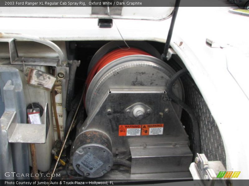 Controls of 2003 Ranger XL Regular Cab Spray Rig