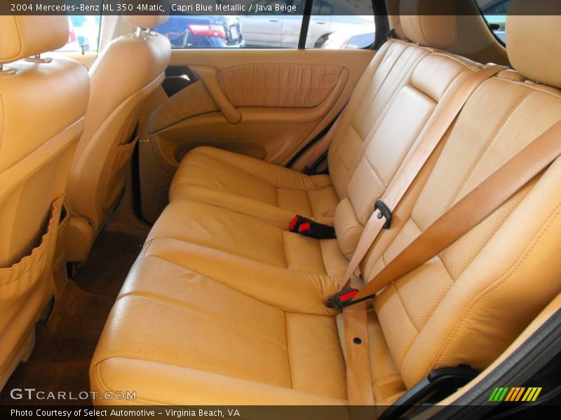 Capri Blue Metallic / Java Beige 2004 Mercedes-Benz ML 350 4Matic
