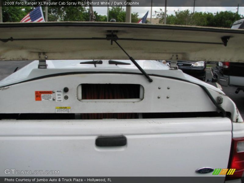 Oxford White / Dark Graphite 2003 Ford Ranger XL Regular Cab Spray Rig
