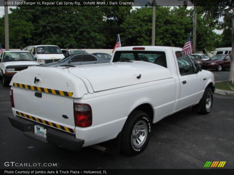 Oxford White / Dark Graphite 2003 Ford Ranger XL Regular Cab Spray Rig