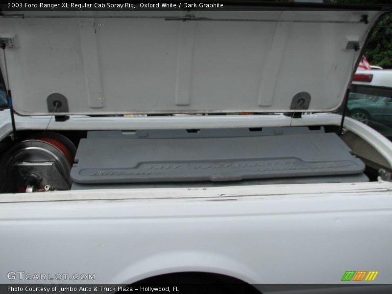 Oxford White / Dark Graphite 2003 Ford Ranger XL Regular Cab Spray Rig