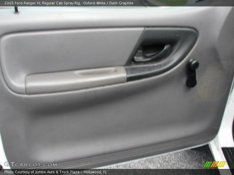 Oxford White / Dark Graphite 2003 Ford Ranger XL Regular Cab Spray Rig
