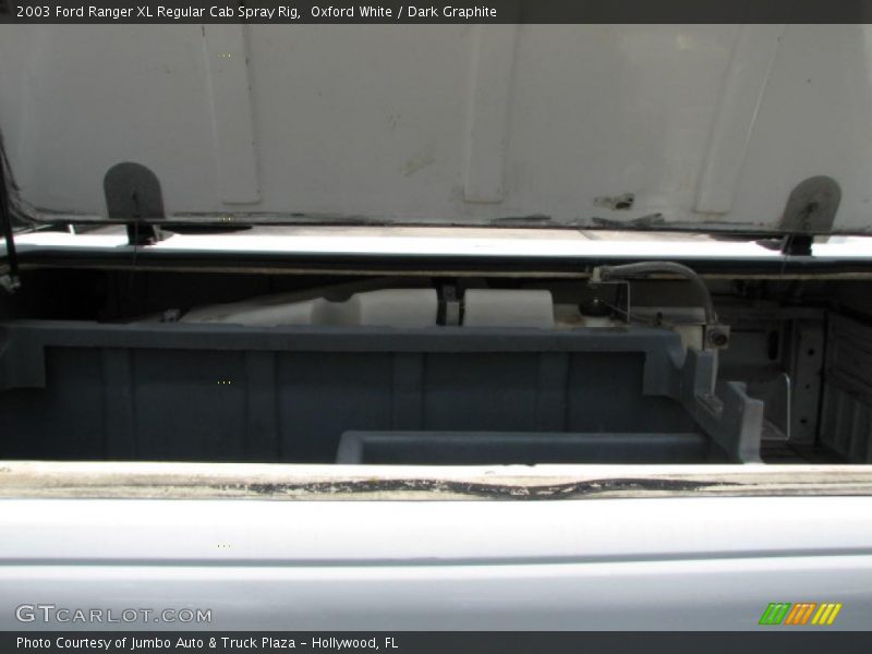 Oxford White / Dark Graphite 2003 Ford Ranger XL Regular Cab Spray Rig