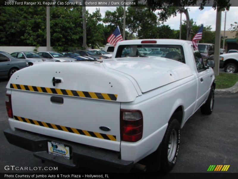 Oxford White / Dark Graphite 2003 Ford Ranger XL Regular Cab Spray Rig