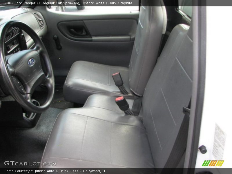 Oxford White / Dark Graphite 2003 Ford Ranger XL Regular Cab Spray Rig