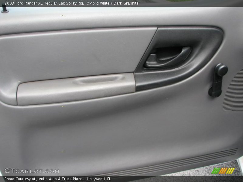 Oxford White / Dark Graphite 2003 Ford Ranger XL Regular Cab Spray Rig