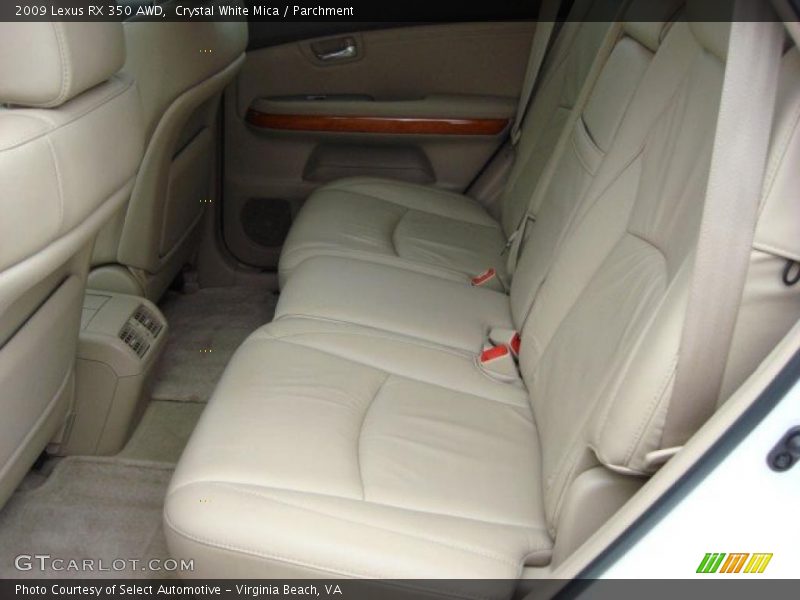  2009 RX 350 AWD Parchment Interior