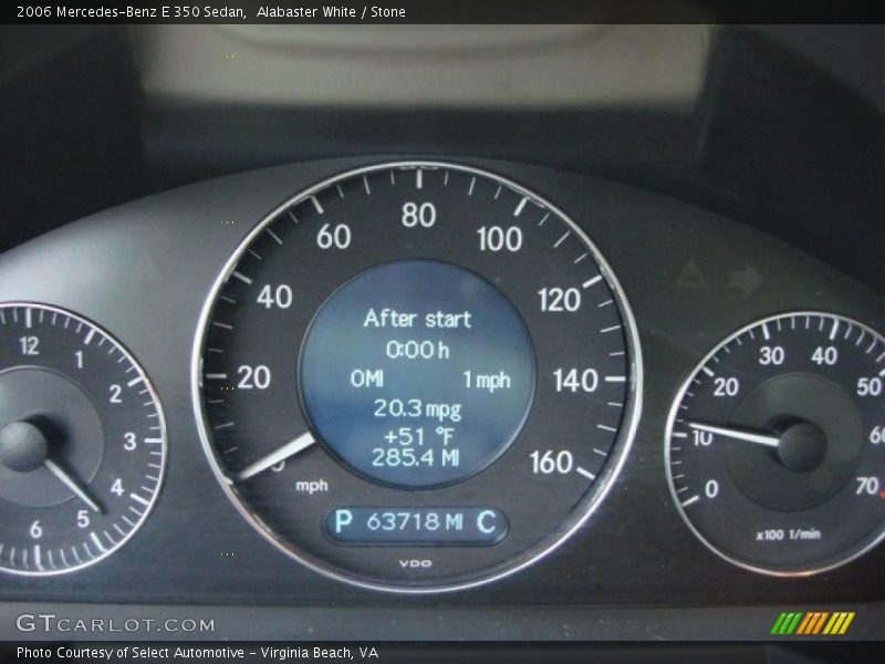 Alabaster White / Stone 2006 Mercedes-Benz E 350 Sedan