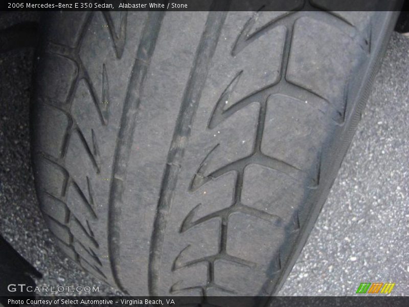 Alabaster White / Stone 2006 Mercedes-Benz E 350 Sedan