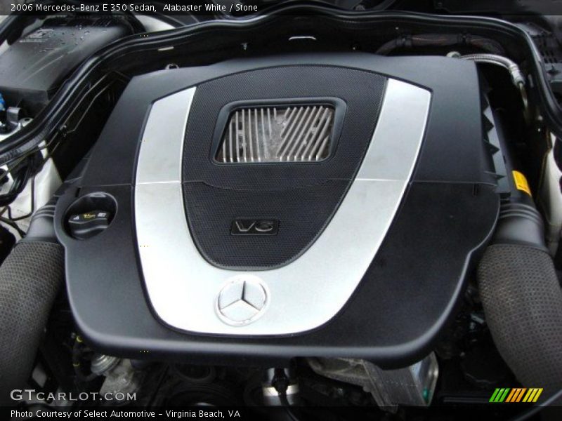 Alabaster White / Stone 2006 Mercedes-Benz E 350 Sedan