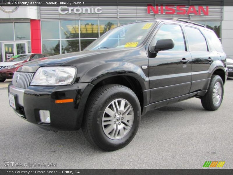 Black / Pebble 2007 Mercury Mariner Premier
