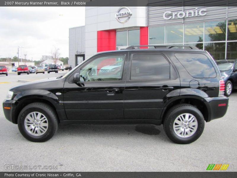 Black / Pebble 2007 Mercury Mariner Premier
