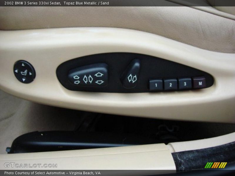 Controls of 2002 3 Series 330xi Sedan