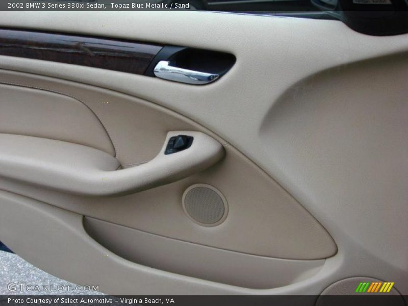 Topaz Blue Metallic / Sand 2002 BMW 3 Series 330xi Sedan