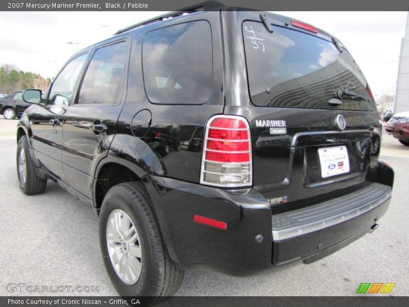 Black / Pebble 2007 Mercury Mariner Premier