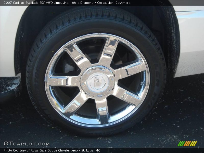  2007 Escalade ESV AWD Limousine Wheel
