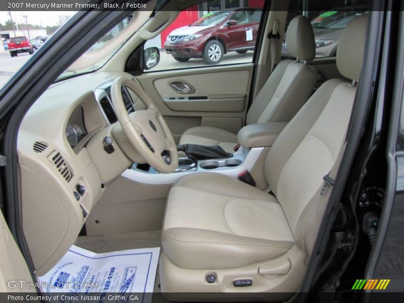  2007 Mariner Premier Pebble Interior