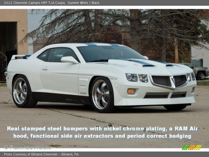 Front 3/4 View of 2011 Camaro HPP T/A Coupe