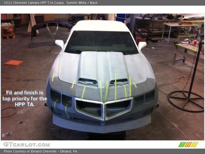 Summit White / Black 2011 Chevrolet Camaro HPP T/A Coupe