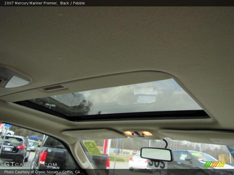 Black / Pebble 2007 Mercury Mariner Premier