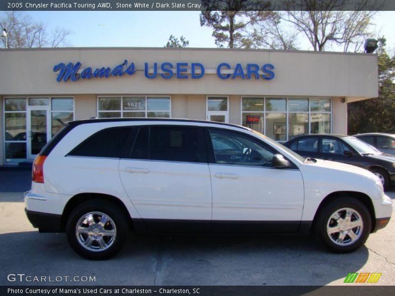 Stone White / Dark Slate Gray 2005 Chrysler Pacifica Touring AWD