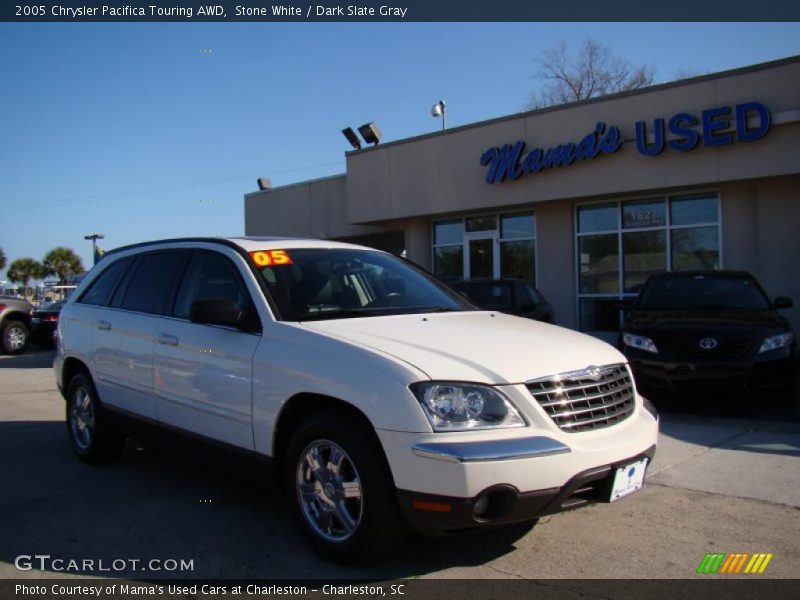 Stone White / Dark Slate Gray 2005 Chrysler Pacifica Touring AWD