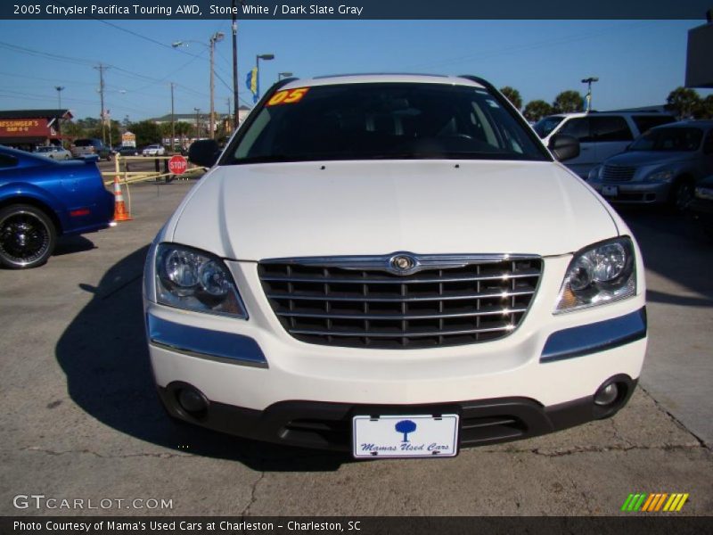 Stone White / Dark Slate Gray 2005 Chrysler Pacifica Touring AWD